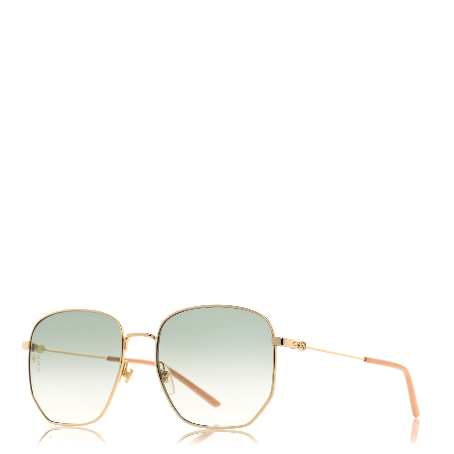 Oversized Sunglasses GG0396S Gold