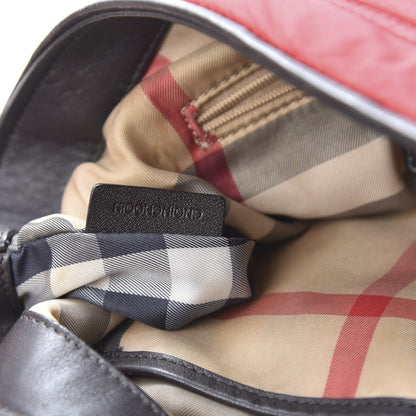 Burberry Nylon Quilted Tote Red 8 of 19