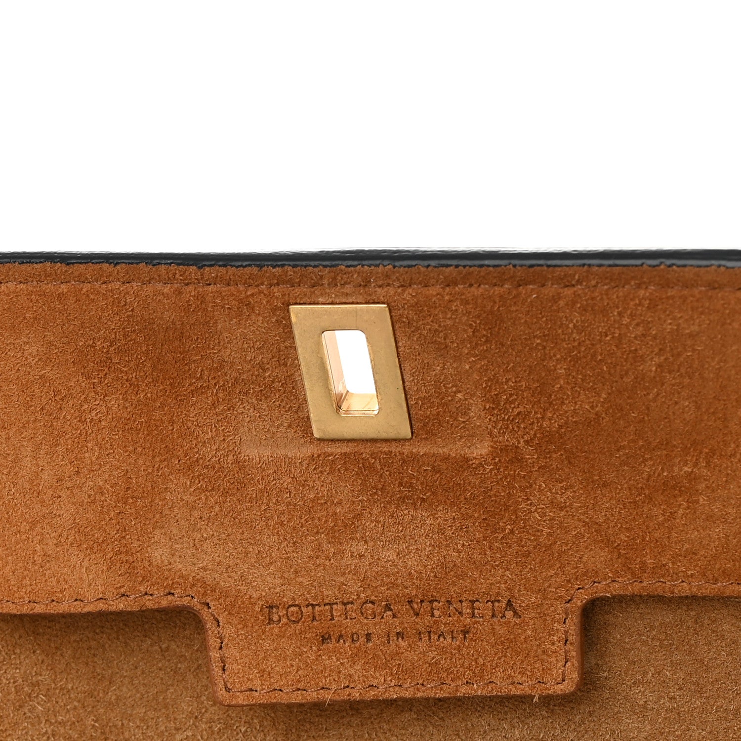 Bottega Veneta Textured Calfskin Small BV Angle Shoulder Bag Black 12 of 16