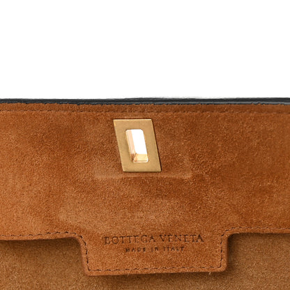 Bottega Veneta Textured Calfskin Small BV Angle Shoulder Bag Black 12 of 16