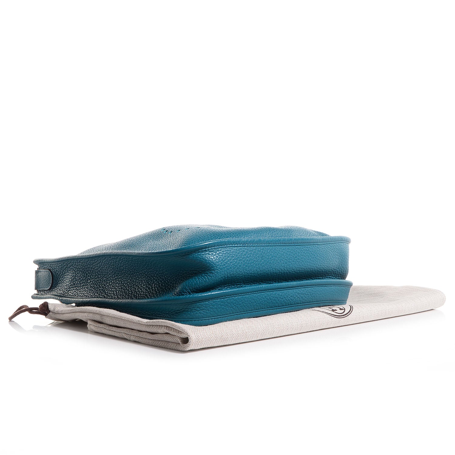 Hermes Taurillon Clemence Evelyne III PM Bleu Izmir 4 of 14