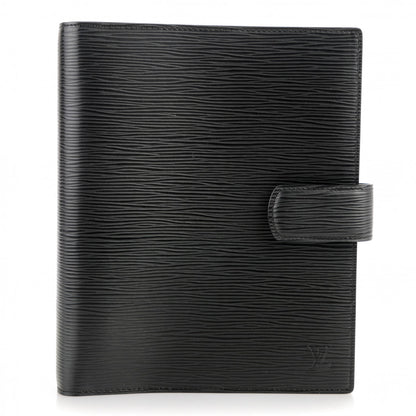 Louis Vuitton Epi Large Ring Agenda Black 1 of 7