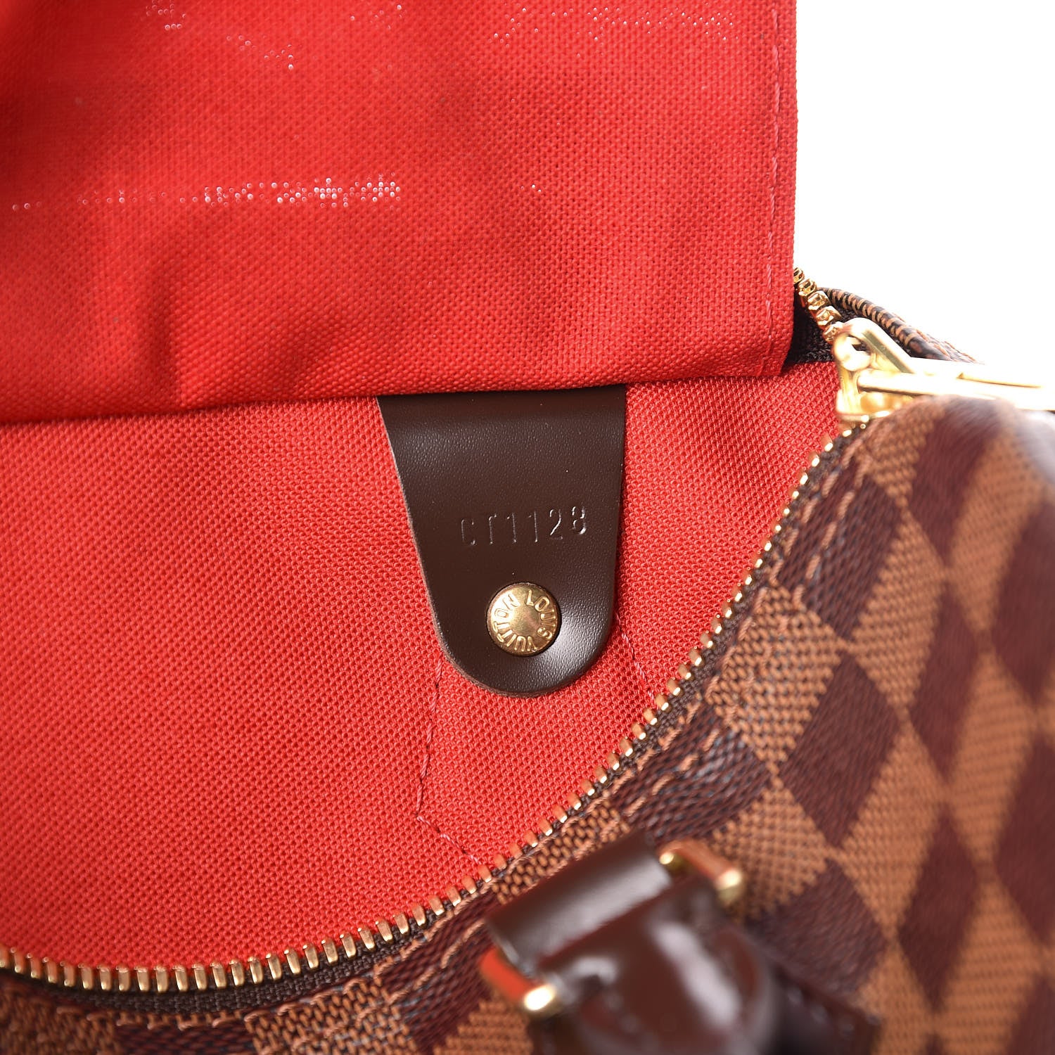 Louis Vuitton Damier Ebene Speedy Bandouliere 25 8 of 11