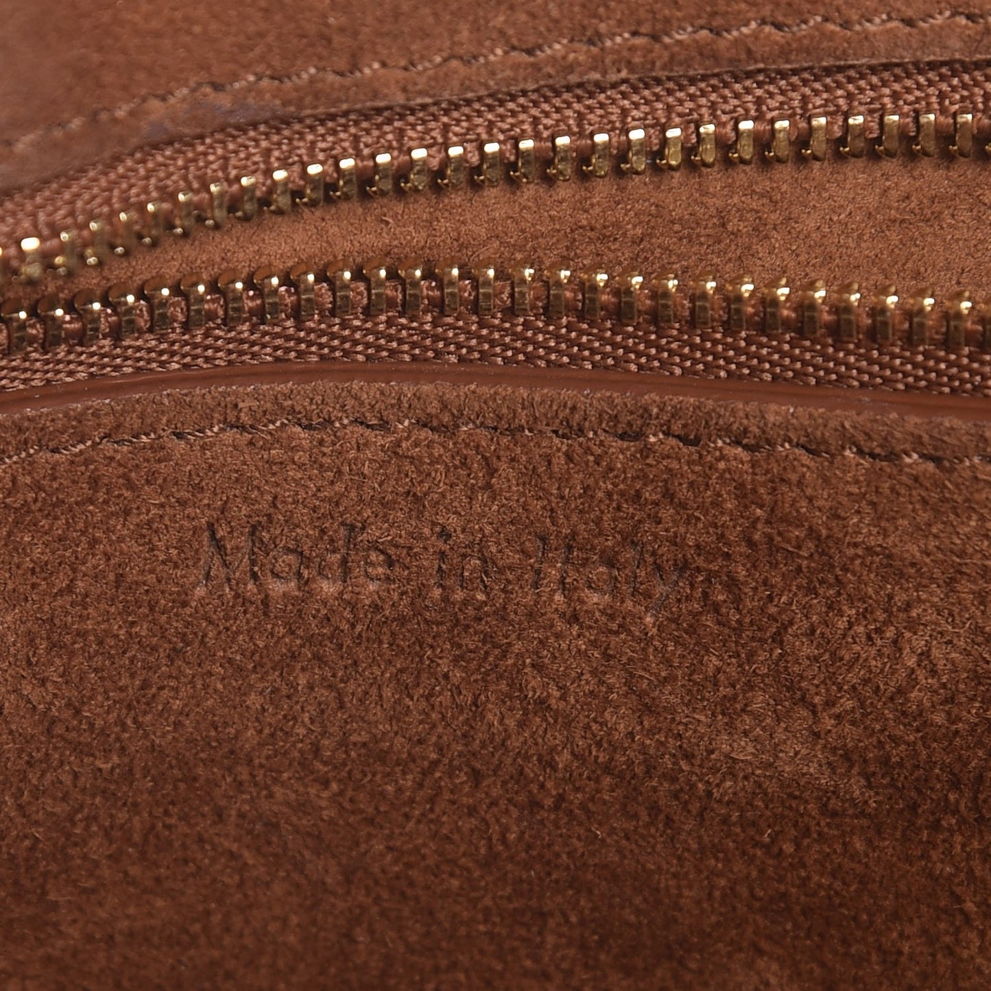 Smooth Calfskin Large Edge Shoulder Bag Camel