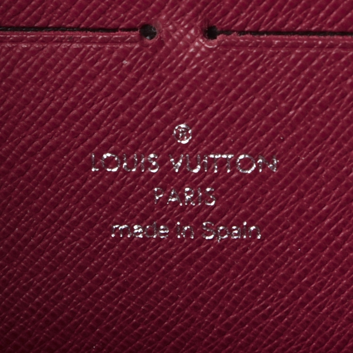 Louis Vuitton Epi Zippy Wallet Cassis 6 of 16