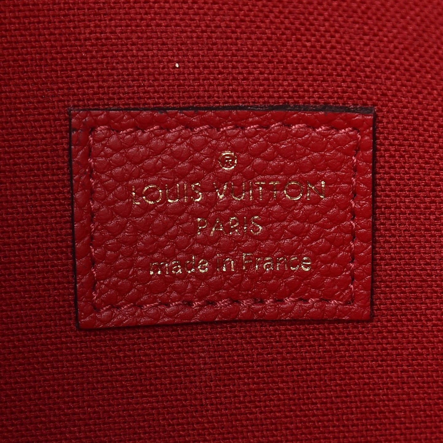 Empreinte Pochette Felicie Chain Wallet Scarlet