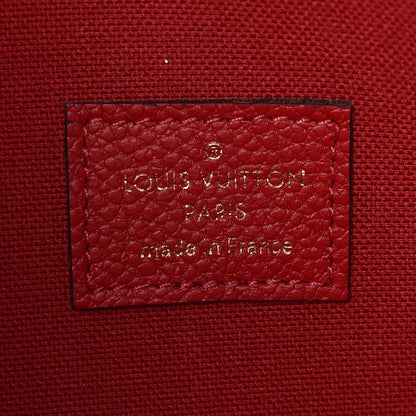 Louis Vuitton Empreinte Pochette Felicie Chain Wallet Scarlet 5 of 12