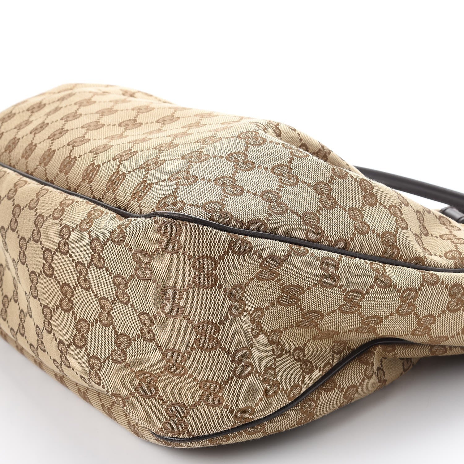Gucci Monogram Medium Sukey Top Handle Tote Brown 9 of 11