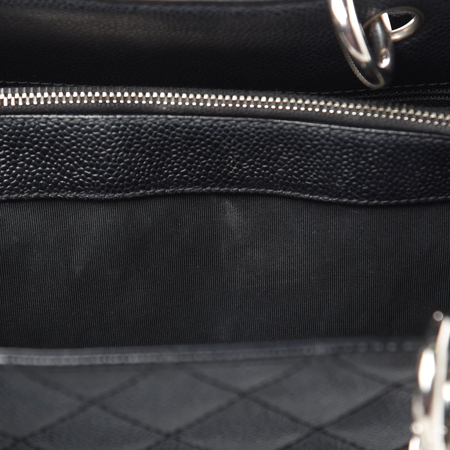Chanel Caviar Quilted Grand Shopping Tote GST Black 21 of 26