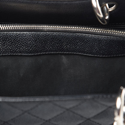 Chanel Caviar Quilted Grand Shopping Tote GST Black 21 of 26