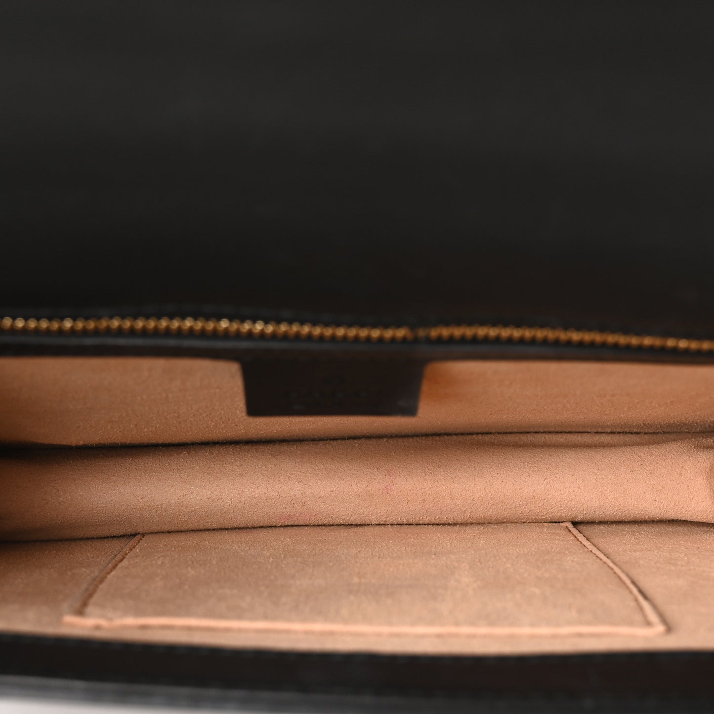 Velvet GG Monogram Small Sylvie Shoulder Bag Black