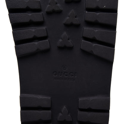 Gucci Guccissima Mens Lug Sole Slide Sandals 7 Black 8 of 8