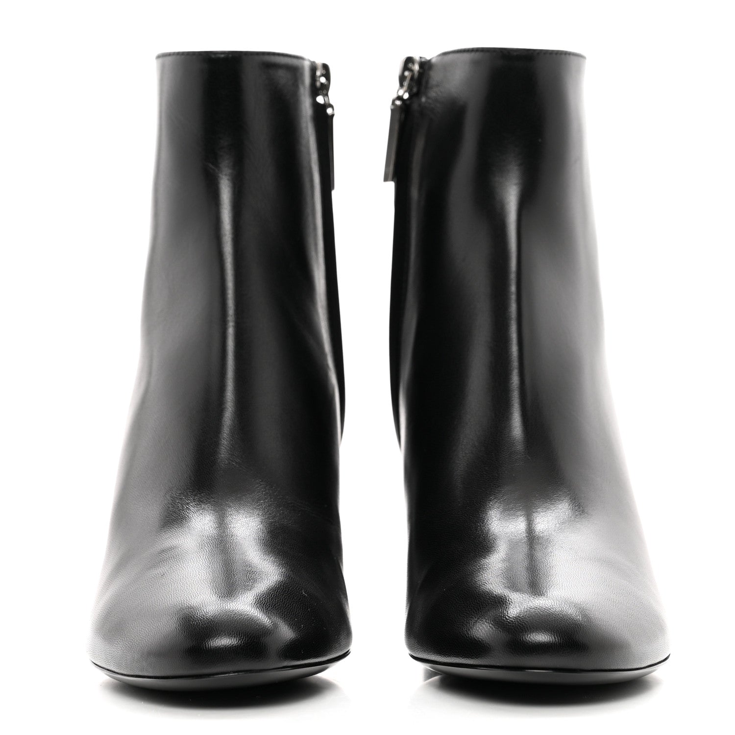 Saint Laurent Nappa Vendome Loulou Ankle Zip Boot 38.5 Black 2 of 8