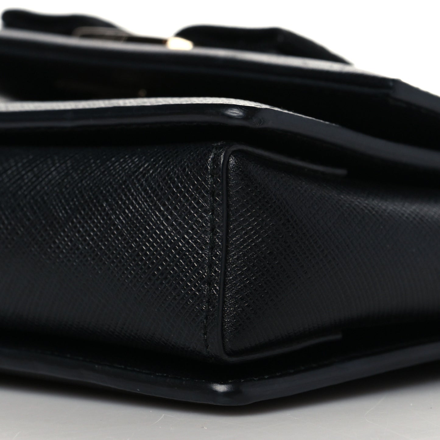 Calfskin Vara Bow Mini Bag Black