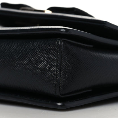 Salvatore Ferragamo Calfskin Vara Bow Mini Bag Black 9 of 9