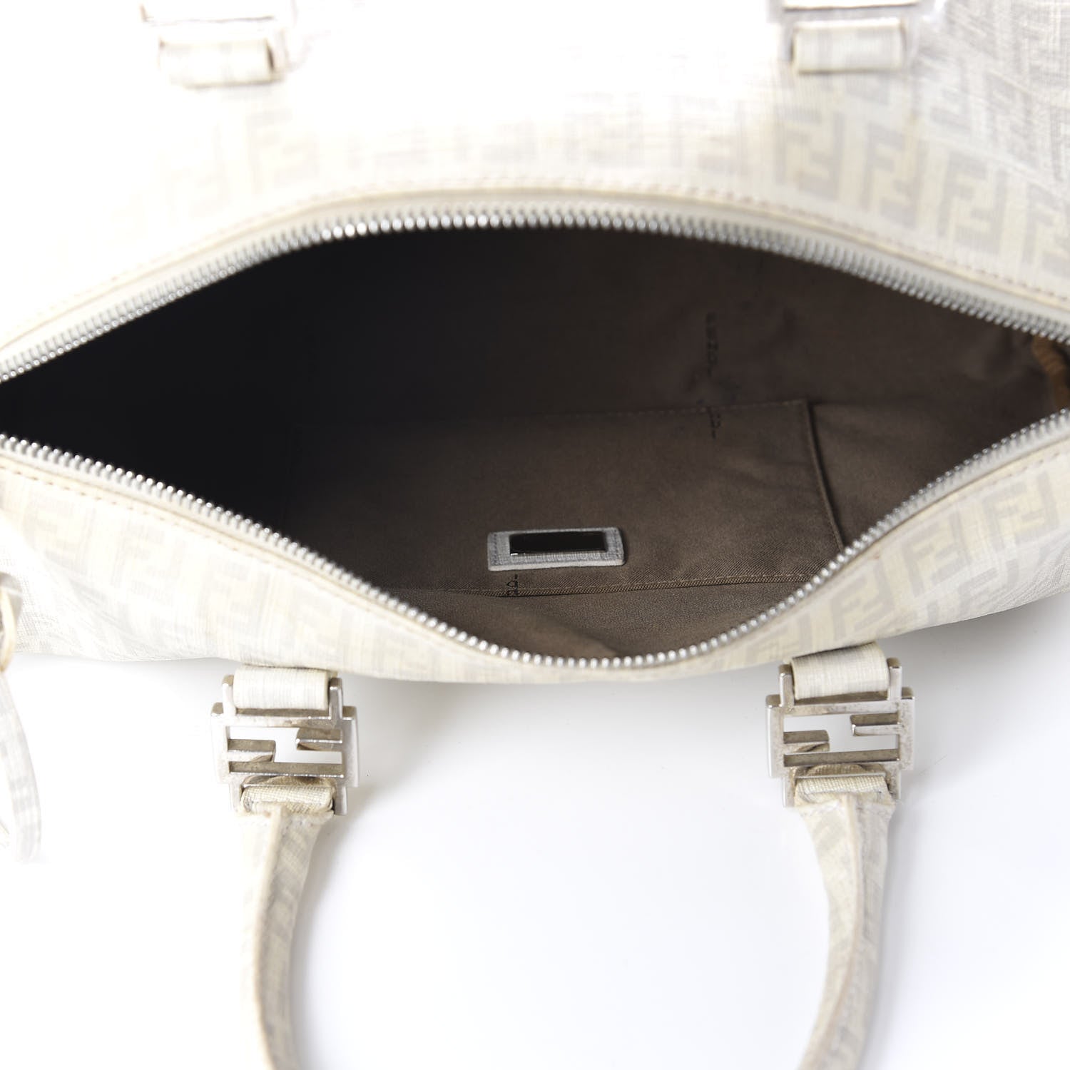 Fendi Zucchino Spalmati Forever Boston White 6 of 11