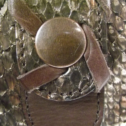 Chloe Python Silverado Shoulder Bag Bronze 9 of 13