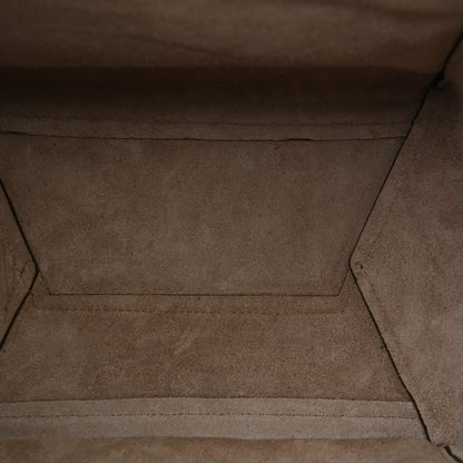 Celine Soft Grained Calfskin Sangle Bucket Bag Taupe 12 of 12