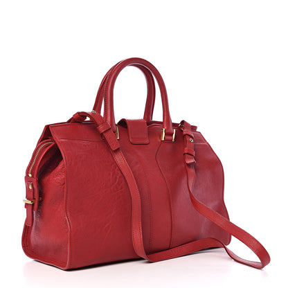 Saint Laurent Sheepskin Small Cabas ChYc Rouge Orient 2 of 9
