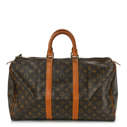 Louis Vuitton Monogram Keepall 45 1 of 17