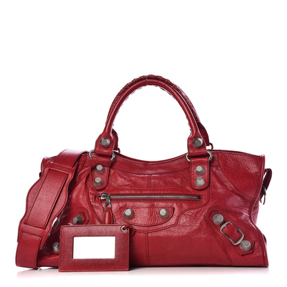Balenciaga Agneau Giant 21 Silver Hardware Part Time Rubisse 1 of 13
