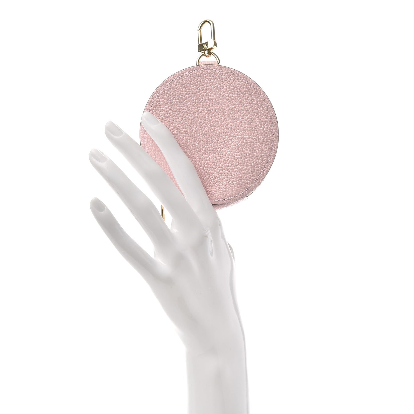 Calfskin By The Pool Papillon BB Round Coin Purse Rosebud