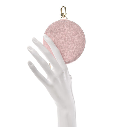 Louis Vuitton Calfskin By The Pool Papillon BB Round Coin Purse Rosebud 2 of 6