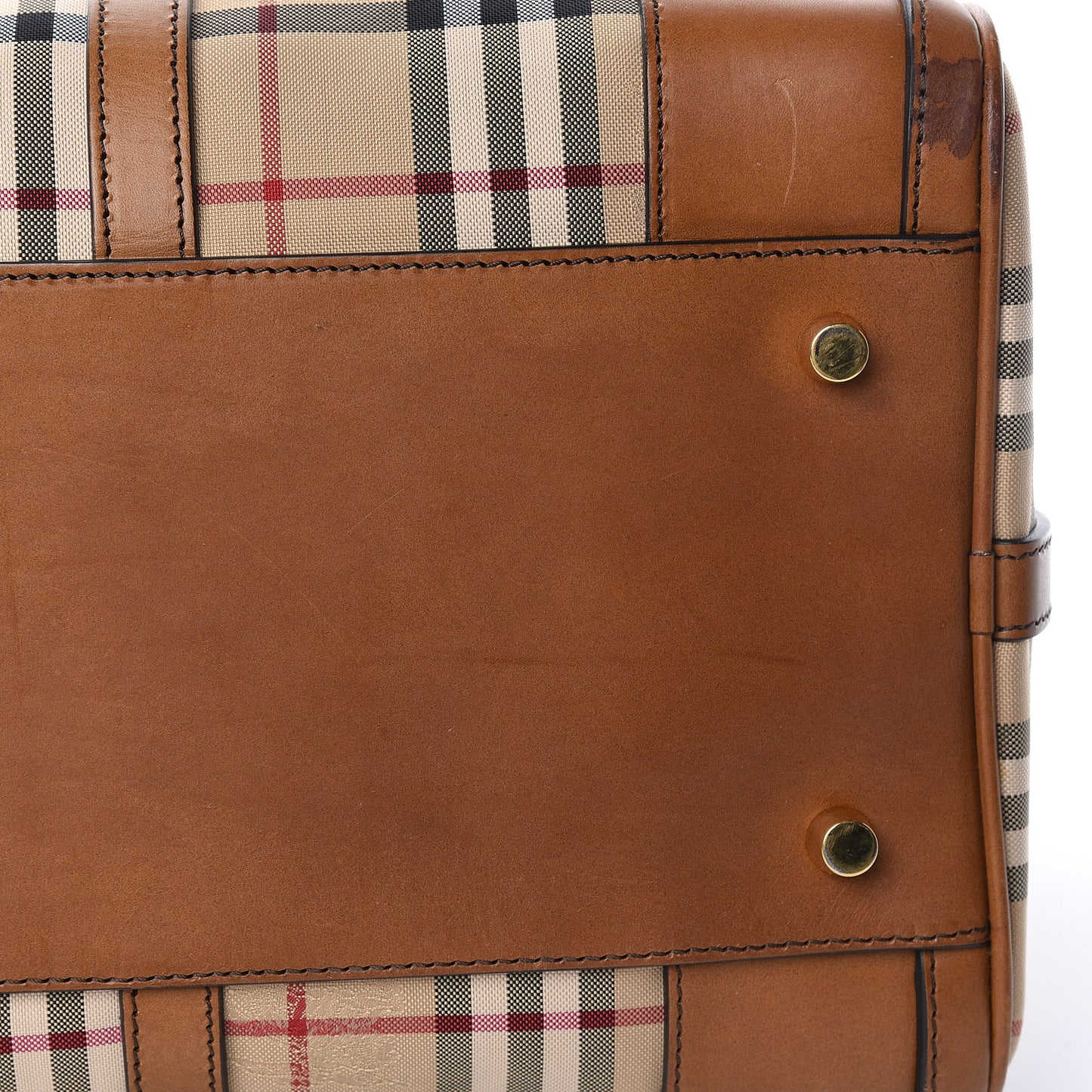 Horseferry Check Large Alchester Bowling Bag Tan