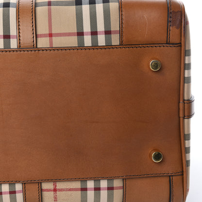 Burberry Horseferry Check Large Alchester Bowling Bag Tan 9 of 14