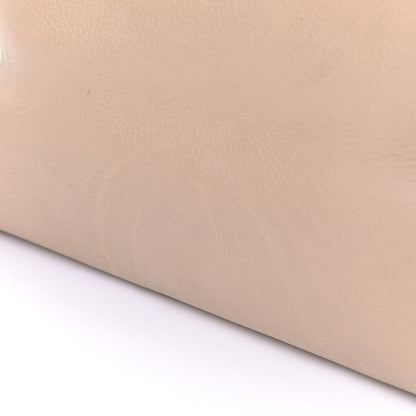MCM Calfskin Tote Beige 10 of 12