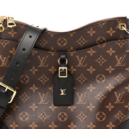 Louis Vuitton Monogram Odeon MM Black 7 of 9