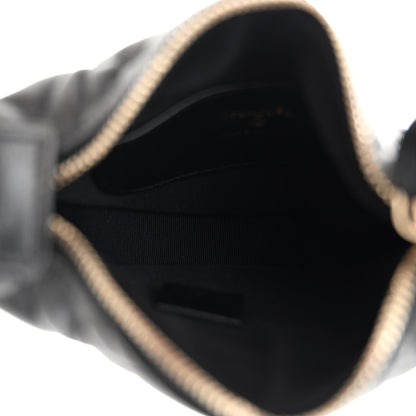 Chanel Lambskin Quilted Chain Around Pouch Black 6 of 9