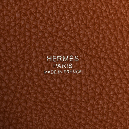 Hermes Taurillon Clemence Picotin Lock 18 PM Gold 6 of 11