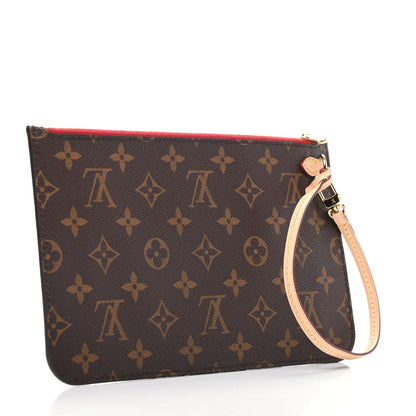 Louis Vuitton Monogram Neverfull MM GM Pochette Cherry 3 of 6