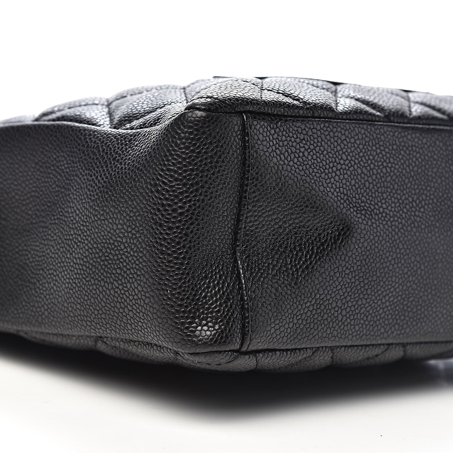 Chanel Caviar Quilted Petit Shopping Tote PST Black 10 of 12