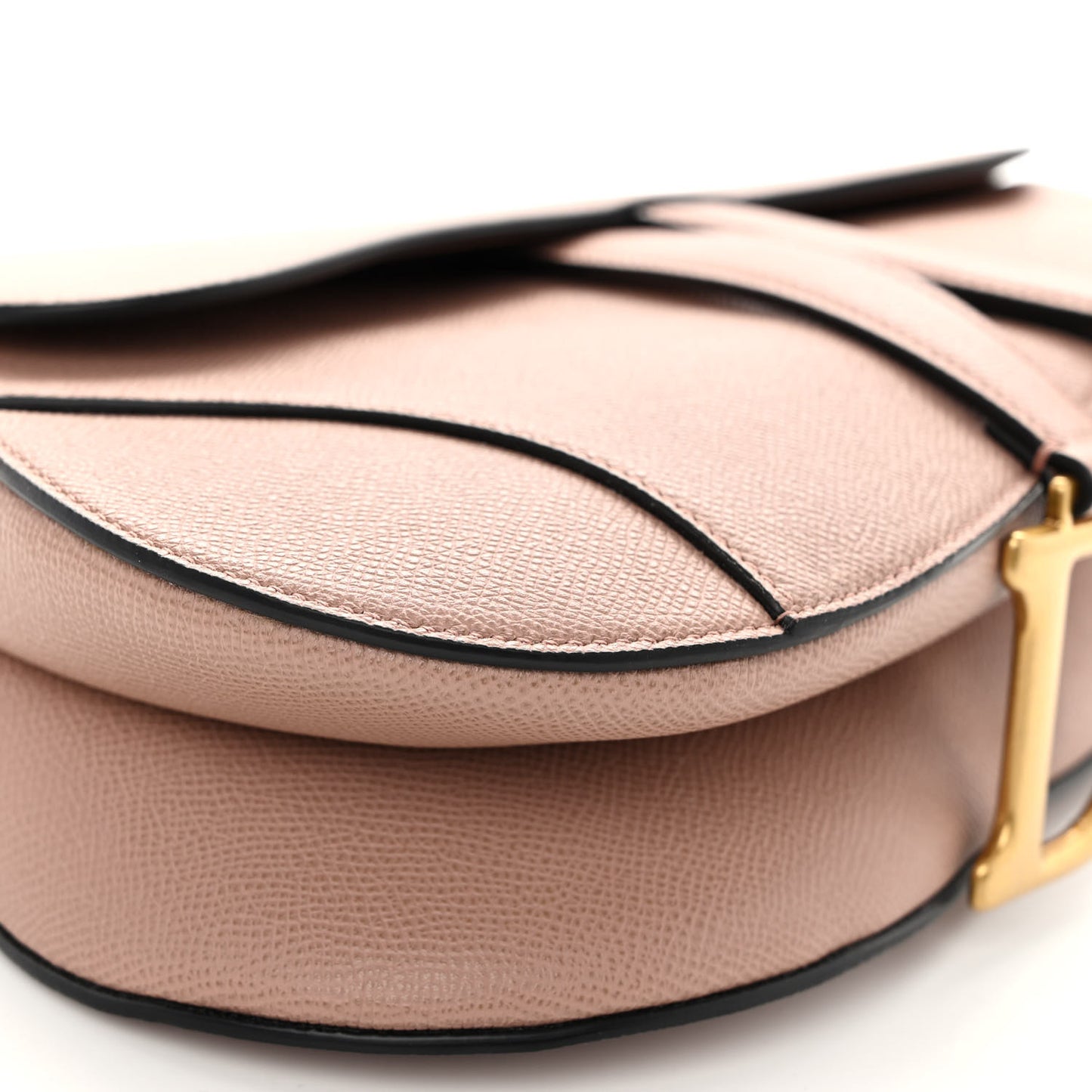 Grained Calfskin Saddle Bag Fard