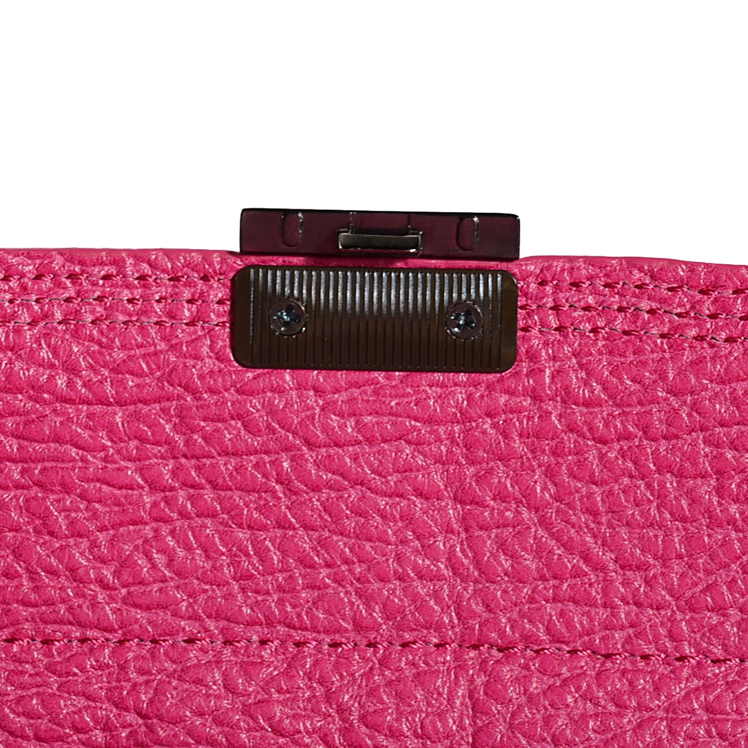 3.1 Phillip Lim 3.1 Textured Calfskin Large Pashli Satchel Bright Fuchsia 9 of 11