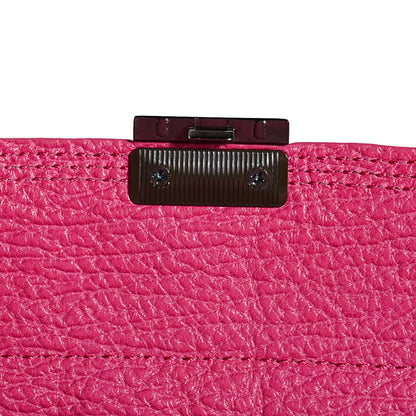 3.1 Phillip Lim 3.1 Textured Calfskin Large Pashli Satchel Bright Fuchsia 9 of 11