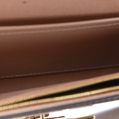 Louis Vuitton Patent Louise Clutch Nude 7 of 12