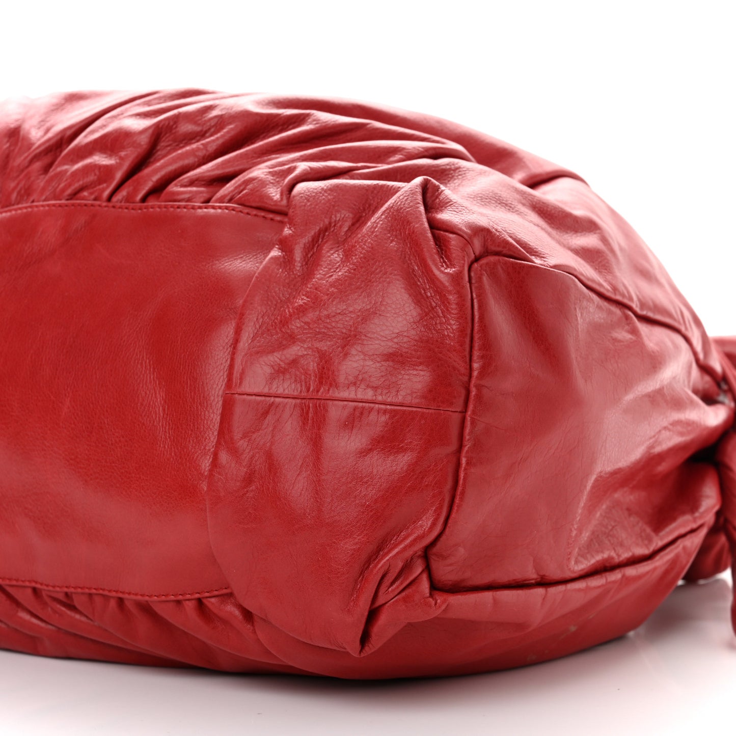 Calfskin Medium Hysteria Hobo Red