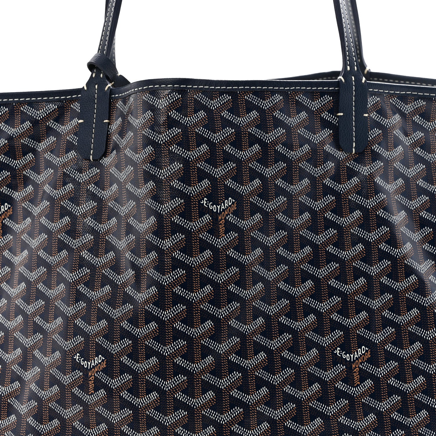 Goyard Goyardine Saint Louis GM Navy 9 of 11