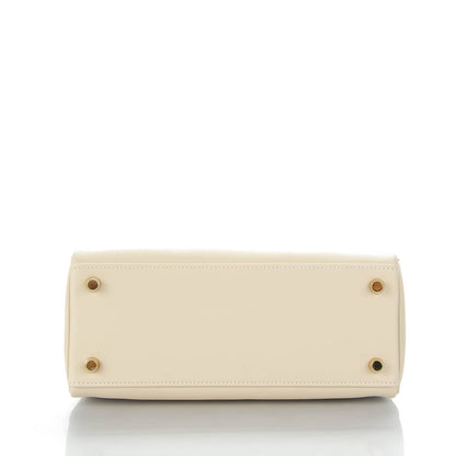 Hermes Swift Kelly Retourne 25 Craie 6 of 26