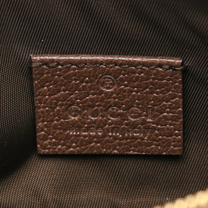 Gucci GG Supreme Monogram Web Ophidia Dome Key Pouch Beige New Acero 6 of 10
