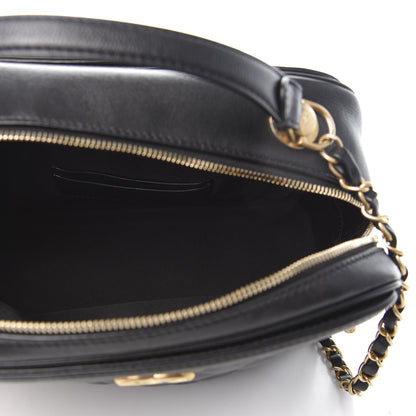 Chanel Calfskin Quilted CC Medium Vanity Case Black 6 of 11