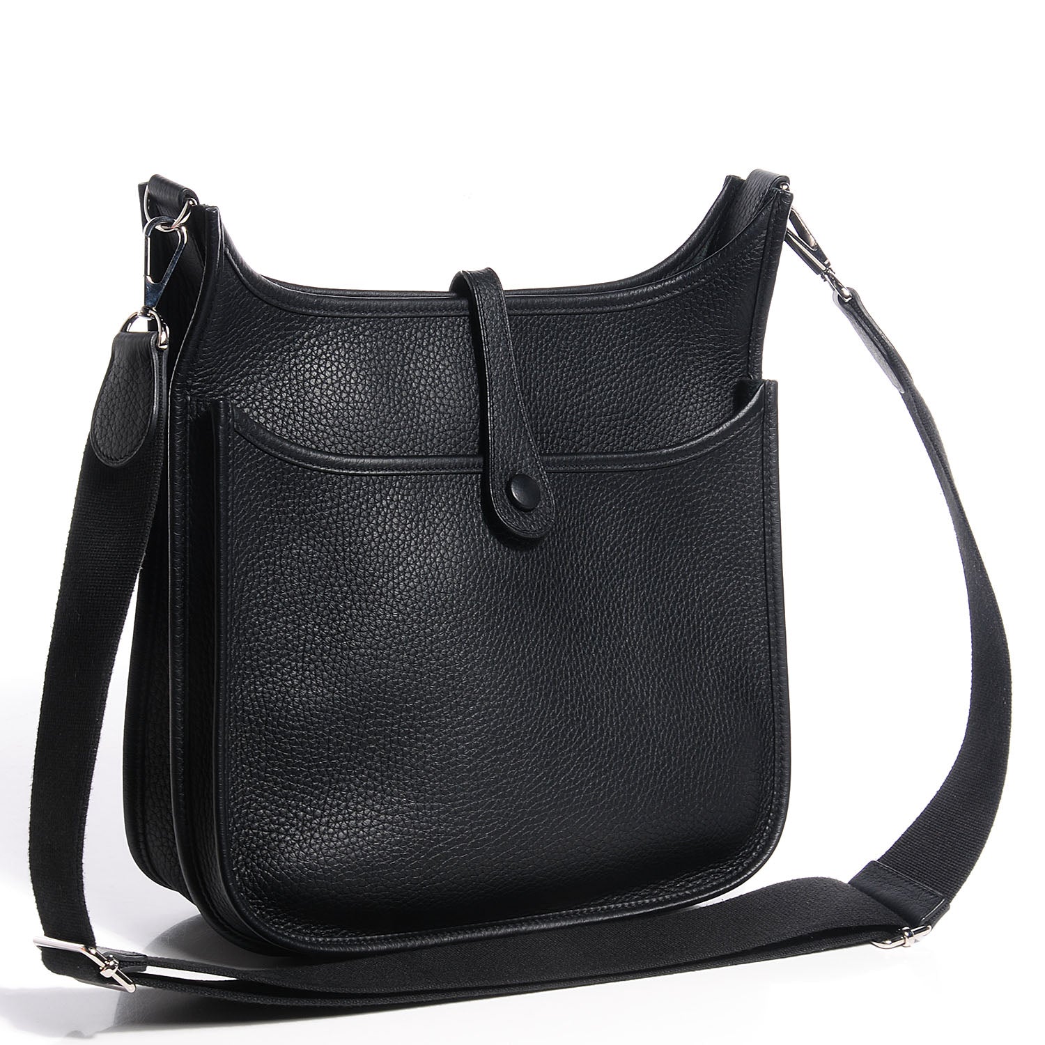 Hermes Taurillon Clemence Evelyne III PM Black 3 of 16