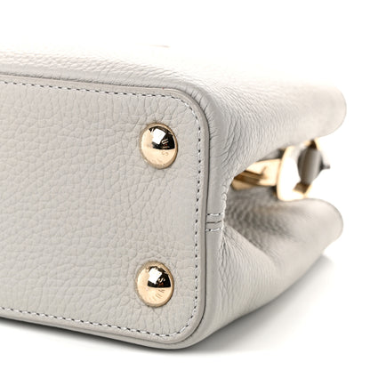 Louis Vuitton Taurillon Capucines BB Flint Grey 9 of 9
