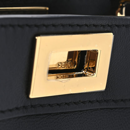 Fendi Nappa Nano Peekaboo Satchel Black 11 of 11