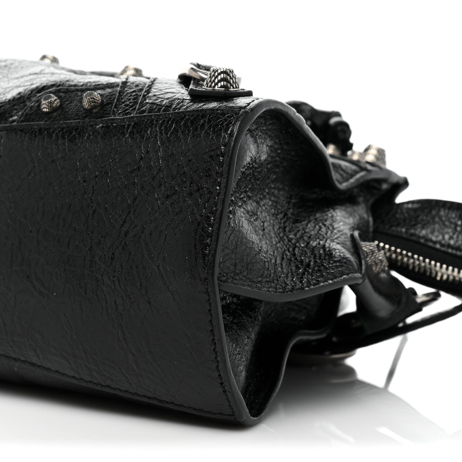 Balenciaga Agneau Arena Neo Cagole Handbag XS Black 7 of 7