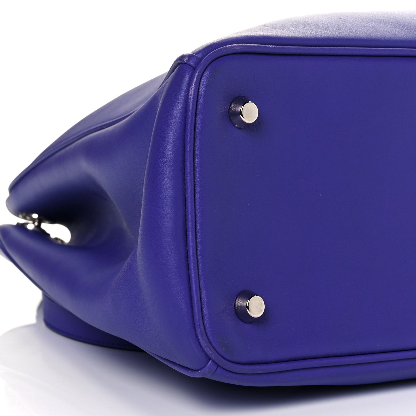 Smooth Calfskin Large Diorissimo Tote Blue Sapphire