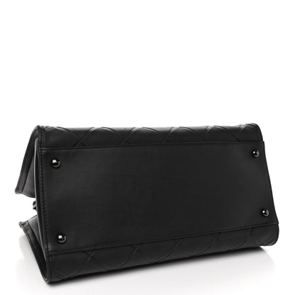 Chanel Calfskin Propeller Shopping Tote Black 3 of 4